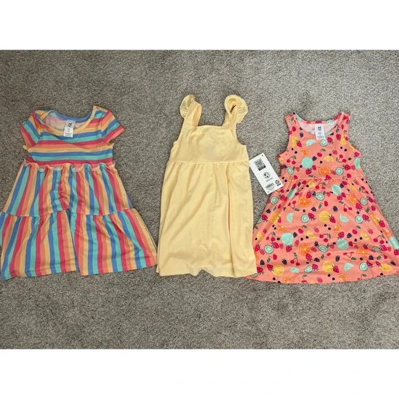Member's Mark 3-Pack Girls' Summer Dresses – Size 3T – NWT - Picture 2 of 6